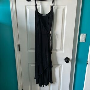 Abercrombie & Fitch Black  Silky Dress